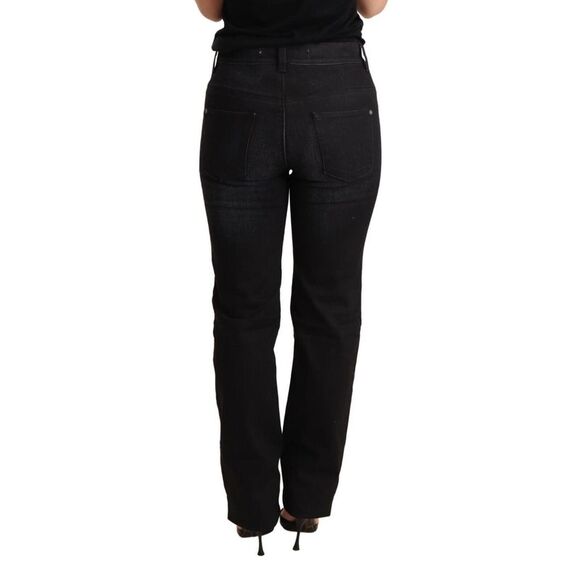 Ermanno Scervino StraightLeg Jeans Women Black Jeans & Pants - Picture 2 of 3